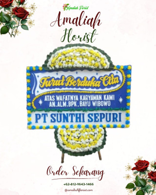 Papan Bunga Duka di Kapetakan
